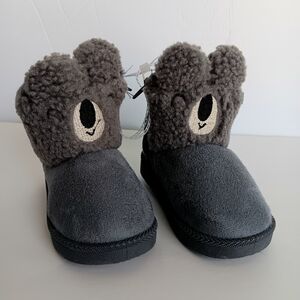 Adorable Gray Koala Kids Boots